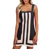 Vestido de tirantes casual de verano 2026 de Amazon, nuevo estilo europeo y americano, comercio exterior transfronterizo, estilo resort costero para mujer