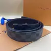 Cinturón para Hombre Talla L con Hebilla en V Estampada, Patrón Cuadros Clásico Moderno Casual, Versátil para Jeans, Cinturón de Mayoreo para Negocios