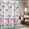 Cortina de Ducha para Baño Amazon Transfronteriza Peva Impermeable y Antimoho Cortina Divisoria de Baño Cortina de Puerta de Ducha Fabricante Suministro Listo