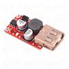Módulo regulador de voltaje reductor USB de 9 V/12 V/24 V a 5 V para carga de automóvil con salida de 3 A, color rojo