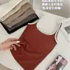 Camisola feminina leve, respirável e quente com acabamento escovado, apresentando algodão canelado elástico para um top básico versátil e que afina a silhueta.