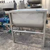 Mezcladora de alimentos de acero inoxidable de 500L usada, máquina mezcladora horizontal de polvos y gránulos, mezclador de cinta para condimentos