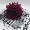 Popular Pinza para el Cabello de Plumas Florales, Tamaño Mediano, Aspecto de Alta Gama, Elegante Pasador para la Parte Posterior de la Cabeza, Pinza para el Cabello para Mujer