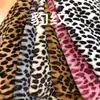 800g grosso fosco pelo de coelho estampa leopardo Tigre camuflagem ponto de leopardo ponto ponto círculo de leopardo tecido com estampa de pelo de coelho