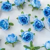 Flores de Rosa Simuladas Flores de Seda DIY Guirlanda de Flores Feita à Mão Flores Artificiais Caixa de Presente de Casamento Acessórios Decorativos Cenário de Parede de Flores Transfronteiriço