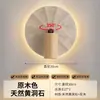 2026 Nova Luz de Fundo para Sofá de Sala de Estar Estilo Wabi-Sabi, Luz de Fundo para Parede de Escada em Travertino Amarelo Estilo Vintage