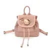Mochila Bonita de Moda Estilo Coreano para Mujer Nicho Diaria Dulce Estrella Lunares Estudiante Bolsa Escolar Mochila Versátil