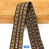 Fornecido diretamente pelo fabricante: Fita Jacquard 38mm de Poliéster-Algodão para Roupas, Bolsas, Sapatos, Chapéus, Têxteis Domésticos, Acessórios Decorativos e Tecelagem