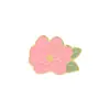 Broche distintivo exquisito color dopamina forma de flor sentido avanzado nicho divertido todo partido pin para ropa sombrero