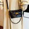 Bolso bandolera pequeño con patrón de rombos, lujo ligero, nuevo estilo japonés 2026 para mujer, otoño, simple, nicho, bolso de hombro, bolso de mano coreano para ir al trabajo