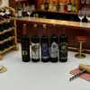 Decoración de Escena Miniatura de Botella de Vino Simulada para Casa de Muñecas, Accesorios de Juguete de Comida DIY al por Mayor