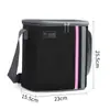 Bolsa Térmica Quadrada de Folha de Alumínio com Tecido Oxford Espesso para Almoço, Bolsa de Mão Portátil para Trabalhador de Escritório, Bolsa de Gelo para Exterior, Bolsa Térmica para Marmita