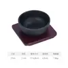 Plancha Rectangular de Hierro Fundido Engrosada para Teppanyaki Barbacoa Cocina Japonesa y Coreana Plancha Antiadherente para Barbacoa Plancha de Hierro para Bistec