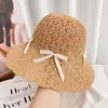 Sombrero de Pescador Francés Estilo Pastoral de Verano con Ala Ancha, Diseño Tejido Hueco, Moderno y Versátil, Sombrero de Playa con Protección Solar