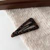 Corea del Sur Dongdaemun mismo estampado de leopardo retro clip BB clip para flequillo simple elegante moda clip lateral horquilla rota horquilla