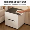 Mesita de Noche para Dormitorio del Hogar, Gabinete de Almacenamiento de Lujo Ligero de Gama Alta, Pequeño Gabinete de Almacenamiento de Mesita de Noche, Estante de Almacenamiento, Modelo Caliente 2026