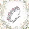 Anel Loulan Series Japonês Alta Imitação Turmalina Oliva Topa Gema Anel Feminino Nicho Vintage Artístico Leve Luxo