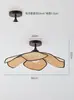 Lámpara Colgante Japonesa de Lino Estilo Wabi-Sabi con Forma de Pétalo para Decoración de Casa de Huéspedes, Hotel, Dormitorio, Lámpara Colgante Artística Vintage de Diseñador para Sala de Té