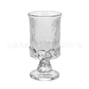 Copa de estilo de corte vintage, copa de vino tinto de diseño exclusivo, copa de vino de frutas en relieve, vaso de whisky, vaso de jugo