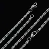 Elegante Cadena Lisa Versátil, Cadena Creativa y de Moda para la Clavícula, Acero Inoxidable Chapado en Oro de 18 Quilates con Cadena