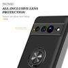 Funda para Google Pixel 7Pro con Anillo Mate Anticaídas Pixel10A Anillo Oculto Cubierta Protectora