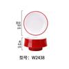 Online Vermelho criativo restaurante de hot pot grade para ingredientes prato especial nanmu Jiugongge melamina petisqueira prato de vegetais