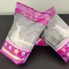 Areia cristalina para gatos, partículas grandes de 2 a 8 mm, areia de silicone absorvente e desodorizante, forte, 1,82 kg/saco, 3 sacos à venda.