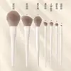 Set de 12 brochas de maquillaje Yun Ci, brocha para sombras de ojos, brocha para rubor, brocha para corrector, brocha para contorno, brocha tipo cuchilla, set completo para principiantes