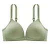 Lingerie Feminina Estilo Japonês Estilo Mori Sutiã Triângulo Francês para Meninas, Sutiã Sem Fio Respirável, Modelo Fino de Verão