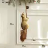 Colgante Creativo de Ardilla de Espuma de Dibujos Animados Nuevo Producto Transfronterizo Decoración de Árbol de Navidad Adorno de Muñeco Pequeño para Escritorio
