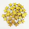 Festival de Estrellas Cometa Dorado Estrellas Naranja-Marrón Mixtas Hanukkah Decoración de Mesa Confeti de Estrellas Virutas de Madera Estrellas Pequeñas