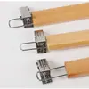 Armário de Madeira Maciça para Calças com Travessas e Presilhas para Uso Doméstico, Cabide para Calças sem Marcas, Cabide Multifuncional para Saias com Presilhas, Cabide para Calças Venda por Atacado