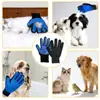 Paquete de 2 Guantes para Aseo de Mascotas, Guantes para Eliminar Pelo y Masaje, Adecuados para Perros y Gatos, Herramienta para Eliminar Pelo Suelto, Guantes Limpiadores y de Aseo para Gatos, Guantes Masajeadores para Aseo de Mascotas Gato, Guantes Removedores de Pelo Cepillo