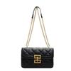 Bolsa Quadrada Pequena Estilosa Casual da Moda com Textura Única, Novo Modelo de Verão 2025 Bolsa Transversal de Ombro Feminina Fashion