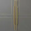 Nova Maçaneta de Porta Principal Estilo Chinês Maçaneta de Porta de Vidro Logotipo Personalizado Maçaneta de Compartimento de Porta de Madeira Maçaneta de Porta Principal em Bronze Antigo