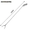 Recogedor de basura, Pinza para basura de trabajador de saneamiento, Pinzas largas para recoger basura, Pinza de mango largo, Pinza plegable de mango largo