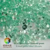 Espinela Verde Esmeralda Brasileña Redonda Wuzhou Piedra Sintética