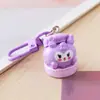 Llavero Popular Sanrio Color Macarrón Colgante de Corazón Dulce y Femenino Accesorios Decorativos para Mochila Escolar de Estudiante