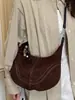Bolsa de Ombro Única Xiaomi Chic Estilosa 2026 Outono Nova Bolsa de Braço Retrô Simples Feminina de Grande Capacidade para o Dia a Dia Bolsa Bolinho