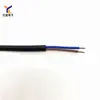 Ventas directas de fábrica YL 1.5 m 2*0.5 mm² enchufe redondo de dos pines cilíndricos estándar europeo enchufe redondo estándar europeo cable de alimentación europeo