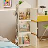 Estante de Almacenamiento Multifuncional de Pie Multicapa Giratorio Móvil Gabinete de Almacenamiento Gabinete de Almacenamiento para Libros y Snacks para Niños