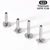 Accesorios Transfronterizos de Aleación de Titanio G23 Pendientes Base para Labios y Uñas Varilla de Repuesto de Hilo de Corazón de Melocotón Joyería para Piercings de Ombligo DIY