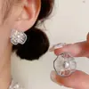 Pendientes de Flores Coloridas para Mujer, Pendientes Atmosféricos, Accesorios para Orejas Frescos y Dulces Estilo Bosque, Pendientes de Pétalos de Gama Alta de Nicho al por Mayor
