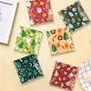 Saco Plano de Doces de Natal Transfronteiriço Novo Papai Noel Gravata Saco Plano Biscoito Floco de Neve Confeitaria Transparente Saco Opp