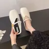 Novidade Primavera/Verão 2026, Meia-sapatilha de Ouro Pequeno Nugget, Solado Macio, Estilo Francês, Sandálias Rasteirinhas Modernas e Versáteis, Moda Preguiçosa