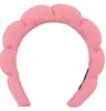 Tecido de Bolha Plumeria Transfronteiriço Flanela Esponja Lavagem Facial Impermeável Aro de Cabelo Conjunto de Grampos Faixa de Cabeça Nuvem Acessórios de Cabelo