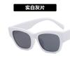 Kedun Celebridade da Internet Ins Xiaohongshu Óculos de Sol 2022 Novo Modelo Feminino Proteção UV Estiloso Estilo de Rua Retrô Óculos de Sol Coreano
