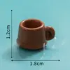 Micro-Paisaje Tetera China Retro Simple Taza Modelo Adornos Ceremonia del Té en Casa Juego de Té Escritorio Creativo Pequeños Adornos