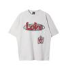 Camiseta Unisex Solta Manga Curta Vintage Estilo Americano Saint Xxx Stb Marca Tendência