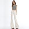 Spice Girls Calça Jeans Skinny Preta de Cintura Baixa Estilo Americano Slim-fit Feminina Primavera e Verão 2025 Calça de Cavalo